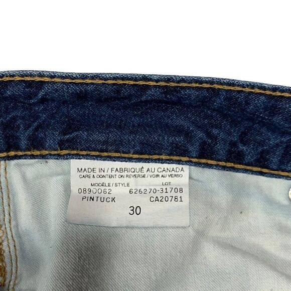 Tommy Hilfiger women’s  Pintuck Flare Jeans Size 30 - Picture 5 of 10